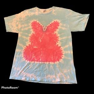 Hand tie dyed tee